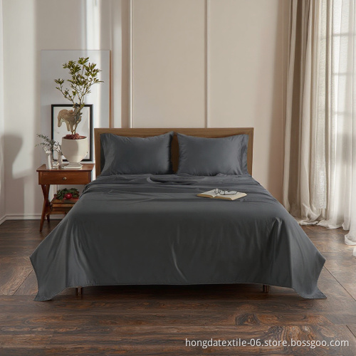 Bamboo Bedding Sheet Sets - Premium White Plain 4 Piece Sets